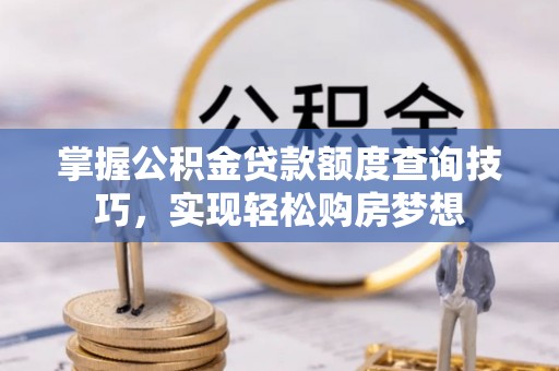 卧龙掌握公积金贷款额度查询技巧，实现轻松购房梦想