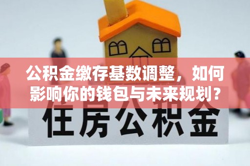 卧龙公积金缴存基数调整，如何影响你的钱包与未来规划？